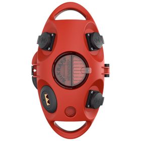   MENNEKES 94554RO AirKRAFT függeszthető ipari dugaszoló kiselosztó tokozat IP20 - piros