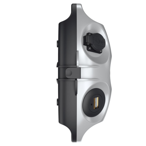 MENNEKES 94554SI AirKRAFT függeszthető ipari dugaszoló kiselosztó tokozat IP20 - szürke