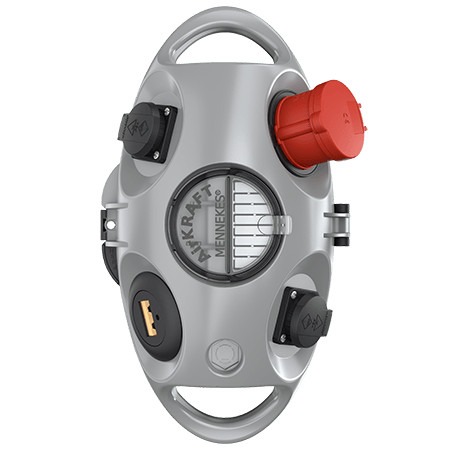 MENNEKES 94555SI AirKRAFT függeszthető ipari dugaszoló kiselosztó tokozat IP20 - szürke