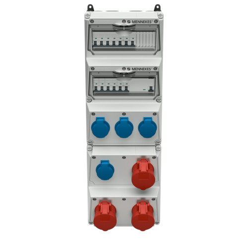 MENNEKES 950003 AMAXX falonkívüli ipari dugaszoló kiselosztó tokozat IP44