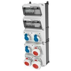   MENNEKES 940014 AMAXX falonkívüli ipari dugaszoló kiselosztó tokozat IP67