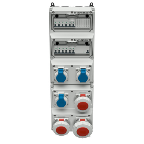 MENNEKES 940014 AMAXX falonkívüli ipari dugaszoló kiselosztó tokozat IP67