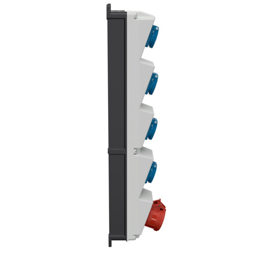 MENNEKES 960006 AMAXX S (keskeny) falonkívüli ipari dugaszoló kiselosztó tokozat IP44