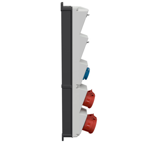 MENNEKES 960009 AMAXX S (keskeny) falonkívüli ipari dugaszoló kiselosztó tokozat IP44