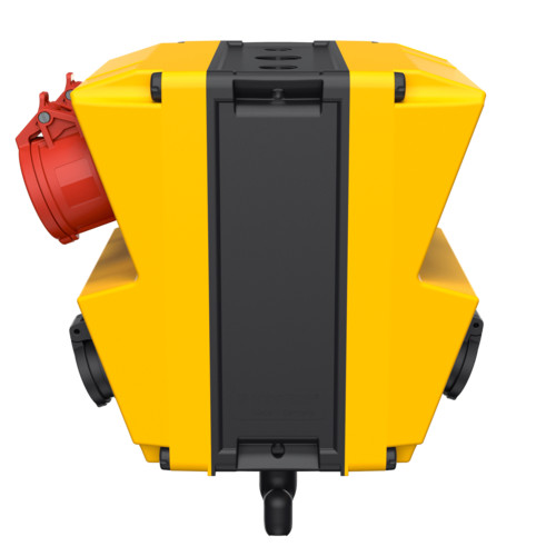 MENNEKES 970004GE AMAXX függeszthető ipari dugaszoló kiselosztó tokozat IP44 - sárga