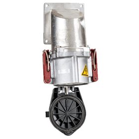   MENNEKES R&S 75058 panelba építhető 15° döntött ipari aljzat 200A 5p 400V 6h IP67