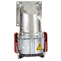 MENNEKES R&S 75058 panelba építhető 15° döntött ipari aljzat 200A 5p 400V 6h IP67