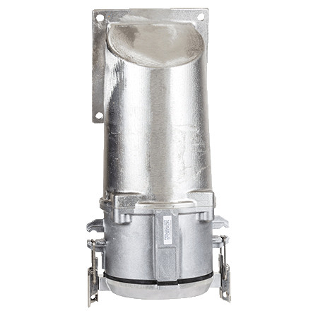 MENNEKES R&S 75078 panelba építhető 15° döntött ipari aljzat 400A 5p 400V 6h IP67