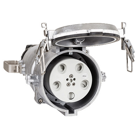 MENNEKES R&S 75101 hordozható ipari dugalj 250A 5p 400V 6h IP67 - nehéz kivitel