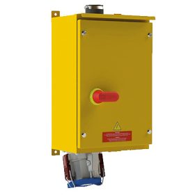   MENNEKES R&S 75144 Falra építhető DUO reteszkapcsolt ipari aljzat 160A 5p 400V 6h IP67