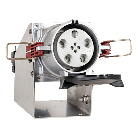 MENNEKES R&S 75226 Falra építhető ipari aljzat 200A 5p 400V 6h IP67