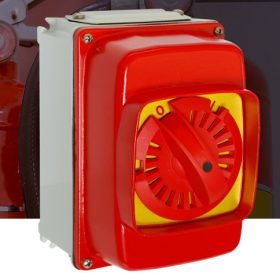   Palazzoli 152240 Palazzoli CAM-FIRE 4 pólusú falonkívüli F400 tűzálló leválasztó főkapcsoló 25A 4p 500V IP66/IP67