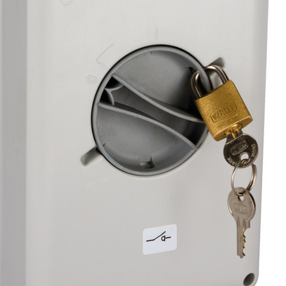 Palazzoli 208162 Palazzoli CAM-SZ 2 pólusú falonkívüli tűzvédelmi leválasztó főkapcsoló 16A 2p 500V IP65