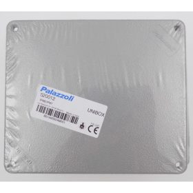   Palazzoli 520012 UNIBOX UNI B12 - 141×166×64 mm - festett alumínium elágazó és kötődoboz IP66/IP67