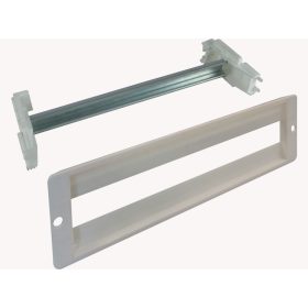   Palazzoli 550522 TAIS CUBE bepattintható DIN 12 modulos kalapsín + ablakos takaró előlap - SIZE 2 