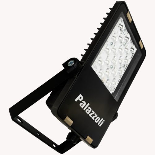 Palazzoli 806368 LOGYCO kültéri reflektor 20 LED 46W 4000K 6700 lm 65°-os optikával és rögzítőfüllel IP66