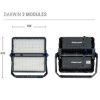 Palazzoli 835214DA DARWIN SOROZATÚ REFLEKTOR 2 MODULOS DALI 800W 4K 50 ASZIMMETRIKUS KESKENY SUGARÚ