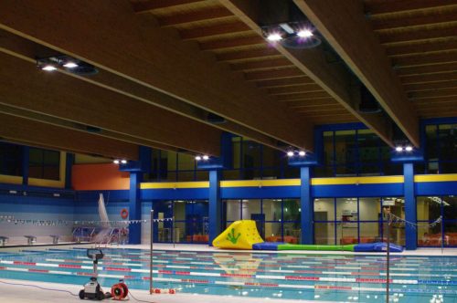 Palazzoli 837025 TIGUA alu fémházas reflektor 24 LED 188W 24252 lm szimetrikus 81°-os optikával és rögzítőfüllel IP66