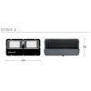 Palazzoli 838060DA X-TIGUA alu fémházas reflektor 60LED 368W 52256 lm szimetrikus optika 81°-os és állítható rögzítőfüllel IP66