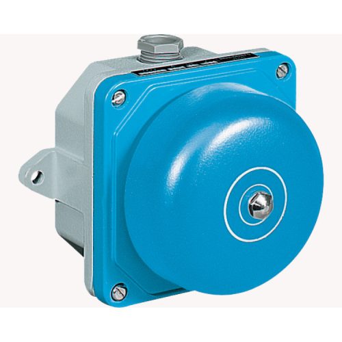 Palazzoli 900263 ALARM alu/acél csengő 110V 101dB IP66