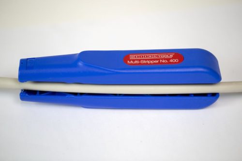 WeiconTOOLS 10001620 No. 400 multifunkcionális kábel csupaszoló és vezeték blankoló szerszám hosszanti hasítópengével, oldalcsípővel