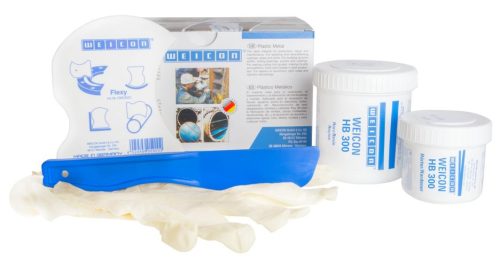 Weicon Plastic Metal HB 300 kétkomponensű acél töltött javító és karbantartó massza 200 g
