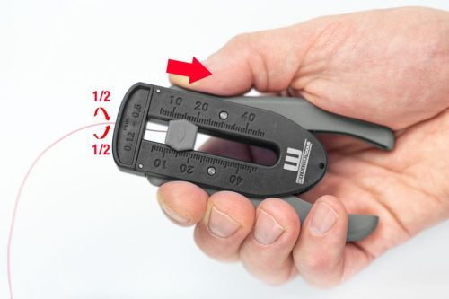 WeiconTOOLS 10006673 ESD precíziós vezetékcsupaszoló szerszám 0,12 mm - 0,8 mm között