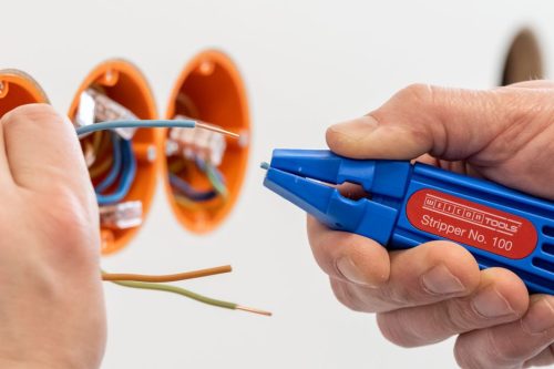 WeiconTOOLS 10006798 No. 100 multifunkcionális kábel csupaszoló és vezeték blankoló szerszám hosszanti hasítópengével