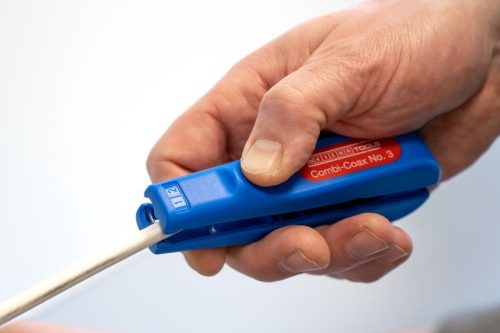 WeiconTOOLS  10013082 No. 3 koax kábel csupaszoló és oldalcsípő szerszám