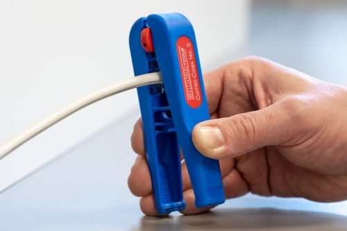 WeiconTOOLS  10013082 No. 3 koax kábel csupaszoló és oldalcsípő szerszám
