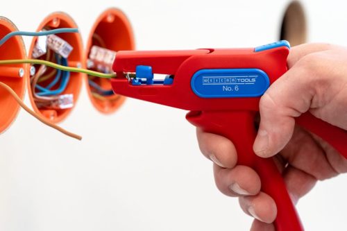 WeiconTOOLS 10014847 No. 6 szigetelt 1000V automata vezetékcsupaszoló szerszám 0,2–10 mm² között