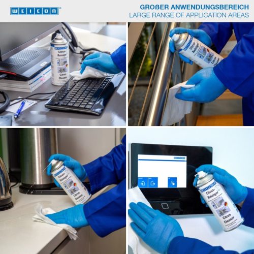 Weicon Citrus Cleaner - magas 75% feletti izopropanol tartalmú tisztító, zsírtalanító és fertőtlenítő - 400 ml - színtelen