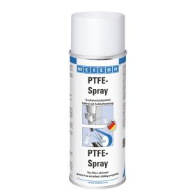   Weicon PTFE Spray - zsírmentes, száraz kenőanyag kiváló csúszóképességet biztosít - 400 ml - fehér