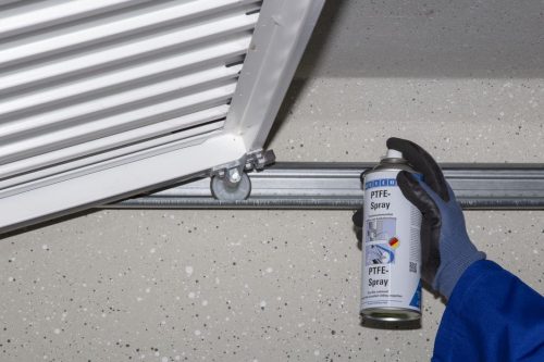 Weicon PTFE Spray - zsírmentes, száraz kenőanyag kiváló csúszóképességet biztosít - 400 ml - fehér