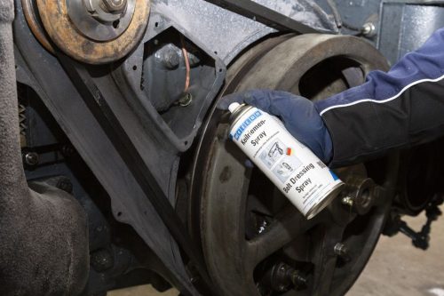 Weicon Belt Dressing Spray - hajtásszíj-ápoló és csúszásgátló spray - 400 ml - átlátszó