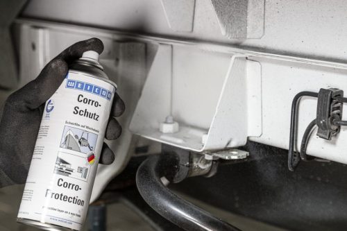 Weicon Corro-Protection Spray - TÜV által bevizsgált, száraz, viaszos korrózióvédő védőfilm bevonat  - 400 ml - átlátszó