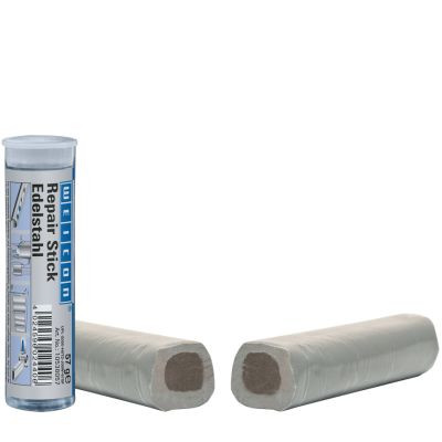 Weicon Repair Stick Stainless Steel - ACÉL töltetű kétkomponensű javítógyurma 57g - saválló acélok javításához