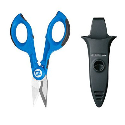 WeiconTOOLS 10100025 No. 35 profi villanyszerelő olló 55 HRC pengékkel és biztonsági övcsipesszel