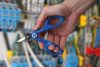 WeiconTOOLS 10100025 No. 35 profi villanyszerelő olló 55 HRC pengékkel és biztonsági övcsipesszel
