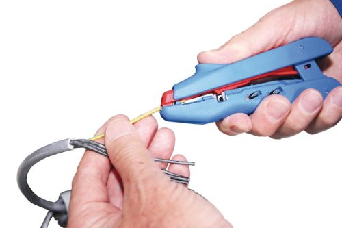 WeiconTOOLS 10039670 Crimp Set Pro érvéghüvelyező, kábel csupaszoló és blankoló készlet praktikus táskában