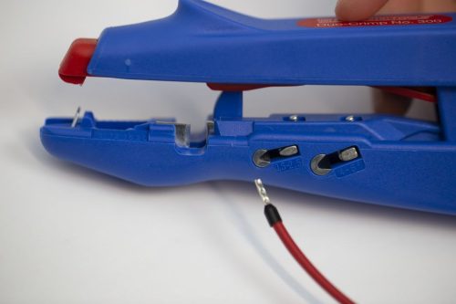 WeiconTOOLS 10039670 Crimp Set Pro érvéghüvelyező, kábel csupaszoló és blankoló készlet praktikus táskában