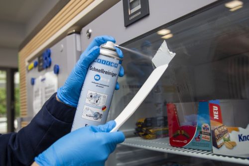 Weicon Fast Cleaner Spray - ragasztás vagy festés előtt felületek tisztításához érzékeny felületeken - 500 ml - színtelen - NSF A1