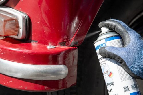 Weicon Rust Converter Spray - rozsdaátalakító és alapozó spray - 400 ml - opálos sötétbarna