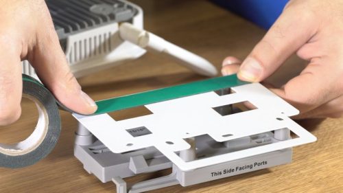 Weicon Mounting Tape - extra erős kétoldalas rögzítőszalag akár PTFE felületre is - 3 méter - szürke