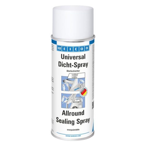 Weicon Allround Sealing Spray - erősen tapadó, permetezhető, rugalmas műanyag felületi tömítőanyag - 400 ml - fehér