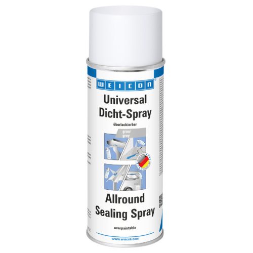 Weicon Allround Sealing Spray - erősen tapadó, permetezhető, rugalmas műanyag felületi tömítőanyag - 400 ml - szürke