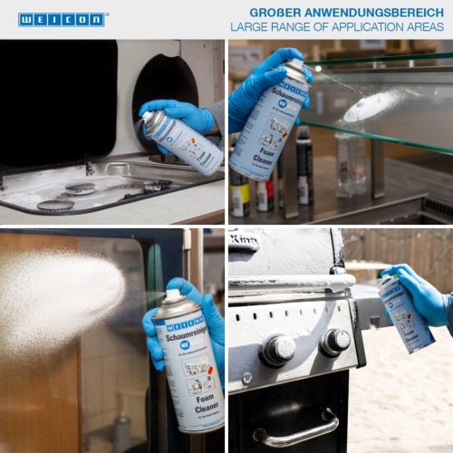 Weicon Foam Cleaner - speciális élelmiszeripari tisztítóhab - NSF A1 - 400 ml - fehér