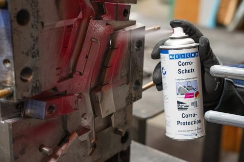 Weicon Corro-Protection Spray - TÜV által bevizsgált, jól látható, száraz, viaszos korrózióvédő védőfilm bevonat  - 400 ml - MAGENTA