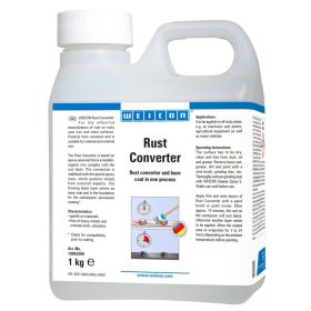   Weicon Rust Converter Liquid - rozsdaátalakító és alapozó folyadék - 1 kg - sötétbarna