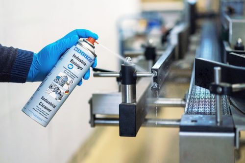 Weicon Industrial Cleaner Spray - nagy hatékonyságú speciális tisztítószer - 500 ml - színtelen - NSF K1+K3